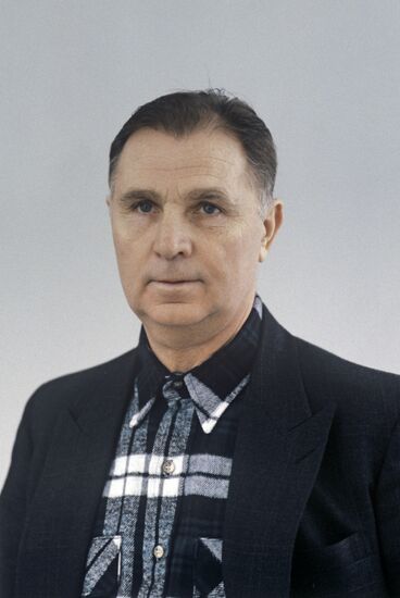 Coach Viktor Vasilevich Tikhonov