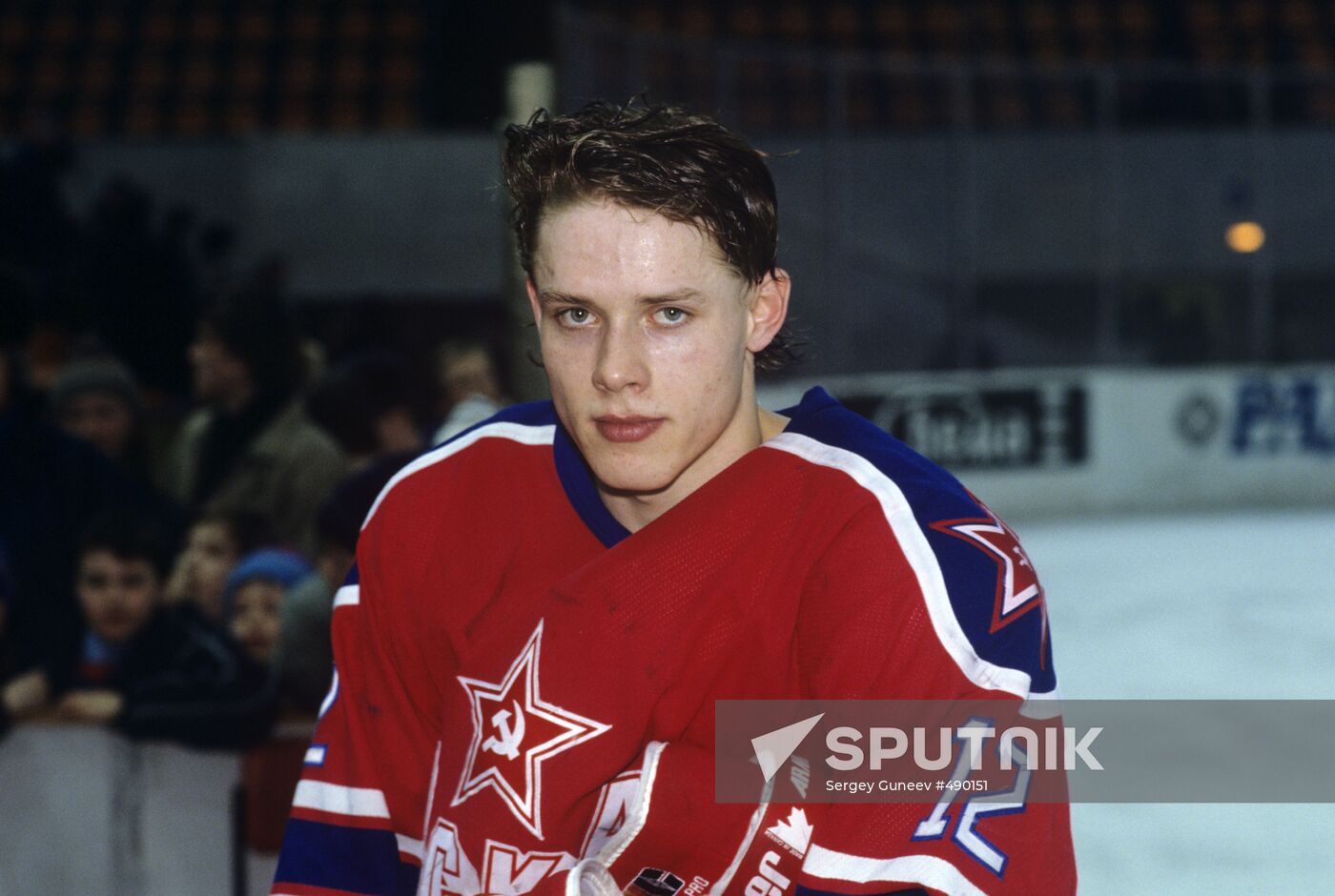 Hockey player Pavel Bure