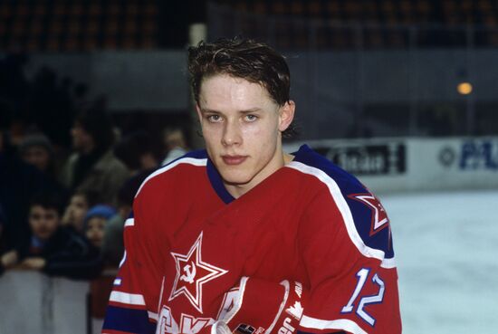 Hockey player Pavel Bure