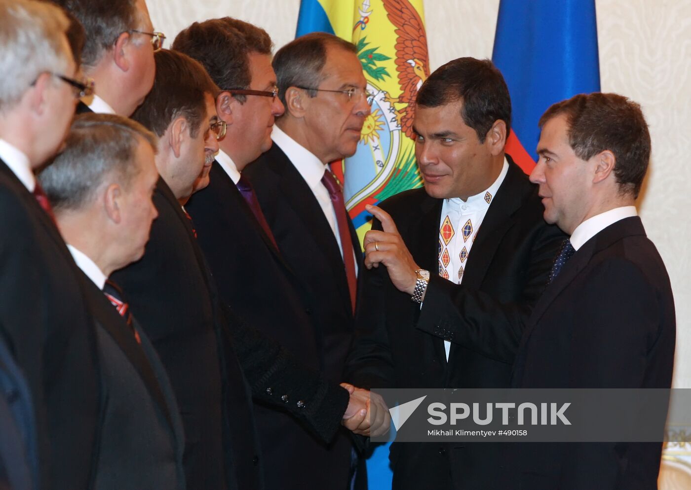 Meeting with Russia and Ecuador delegations