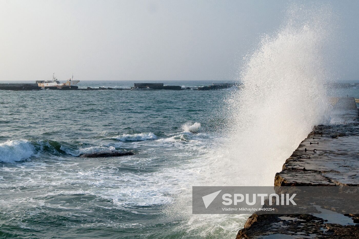 Rescue operation near Sakhalin