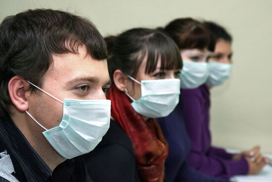Vladivostok's VSUES university ramps up flu protection