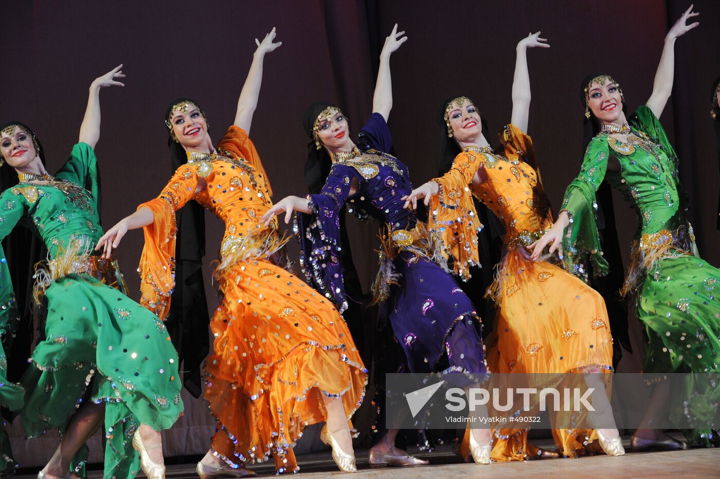 Egyptian dance. Igor Moiseyev Folk Dance Company