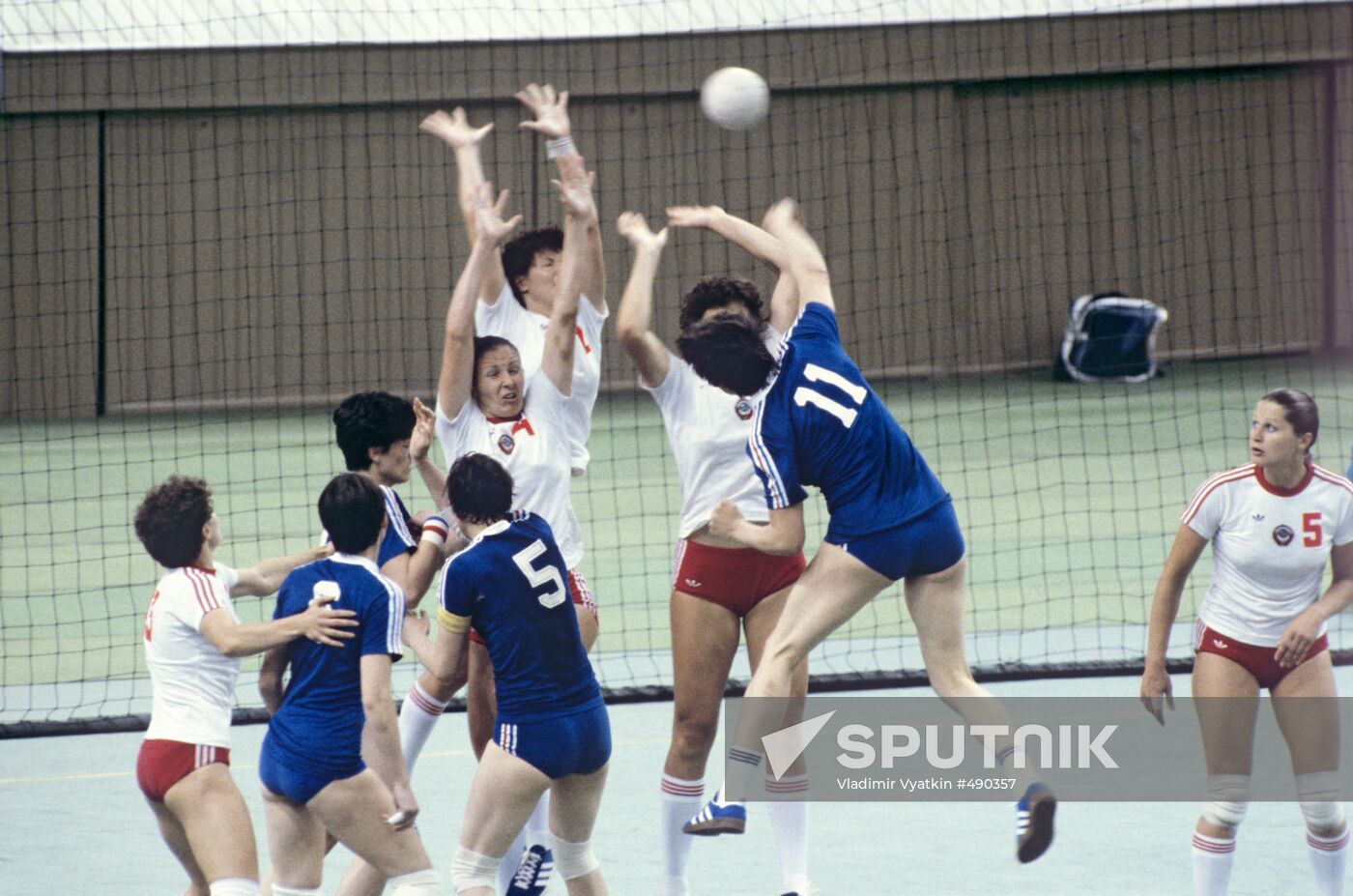 Handball players