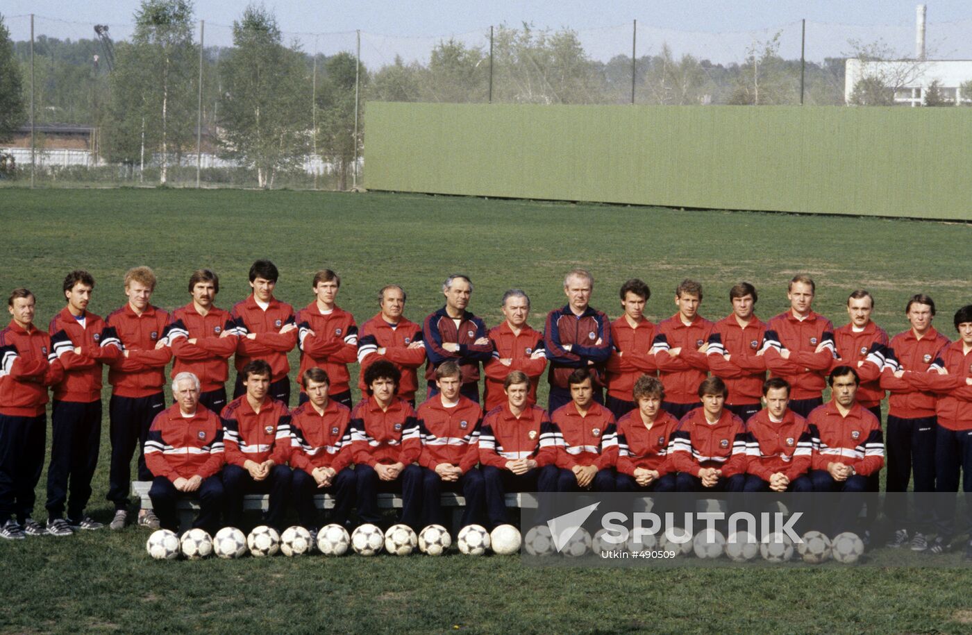 USSR National Football Team of 1986