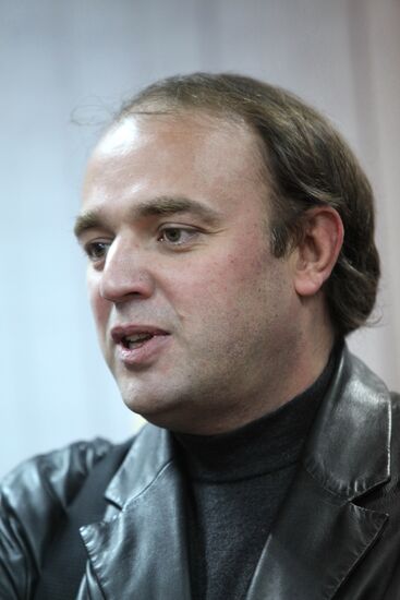 Alexei Okunev attends Purple Snowfall press screening