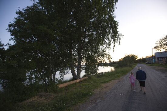 The Onega District in Russia's Arkhangelsk Region