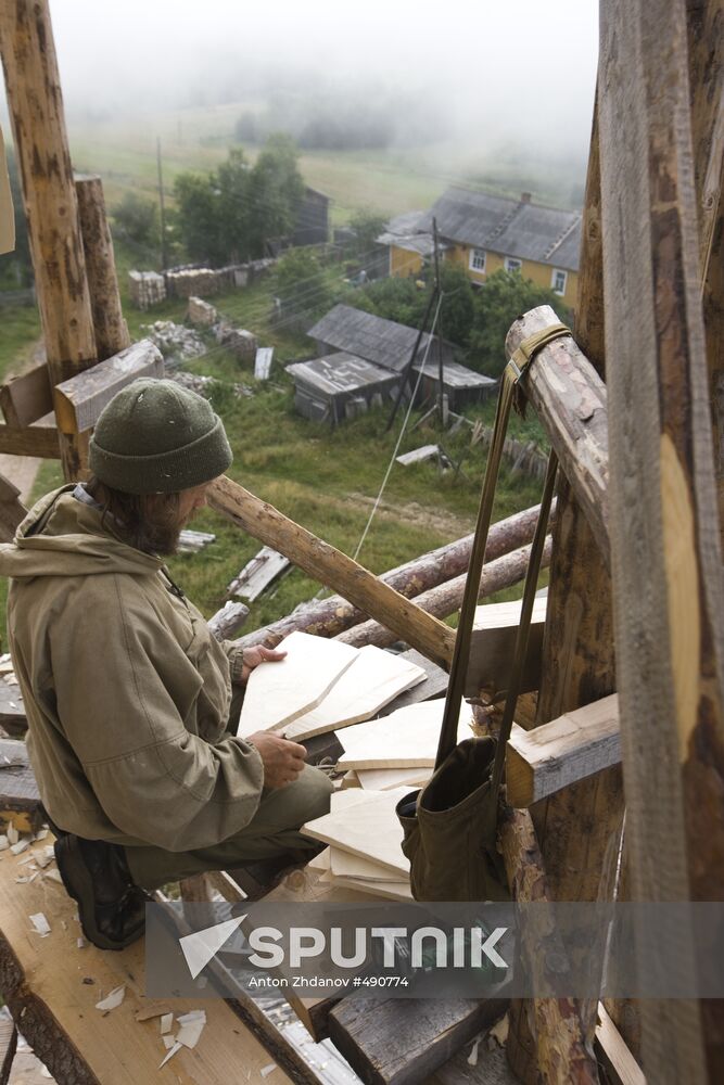 Restoration of churches in Onega District