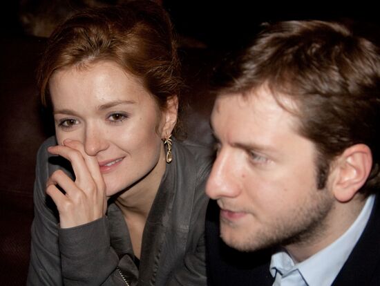 Actress Nadezhda Mikhalkova and director Rezo Gigineisgvili