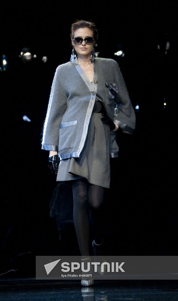 Designer Giorgio Armani's Armani Prive collection show