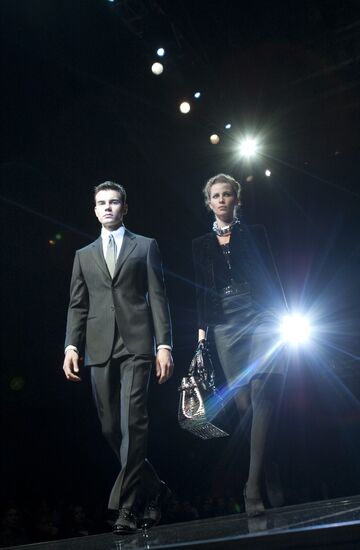 Designer Giorgio Armani's Armani Prive collection show