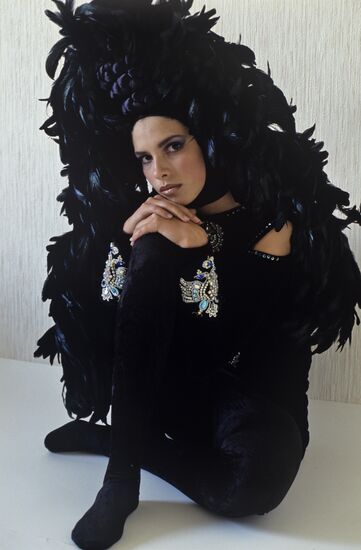 Models by fashion designer Katya Filippova
