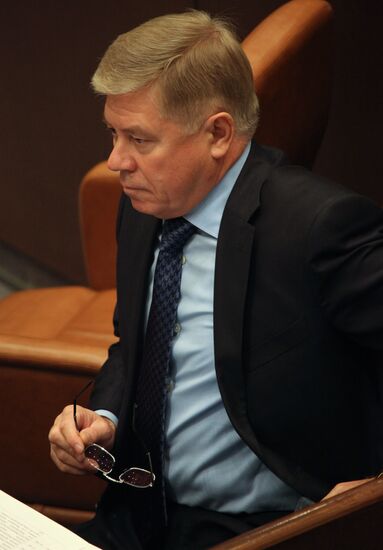 Russian Supreme Court President Vyacheslav Lebedev
