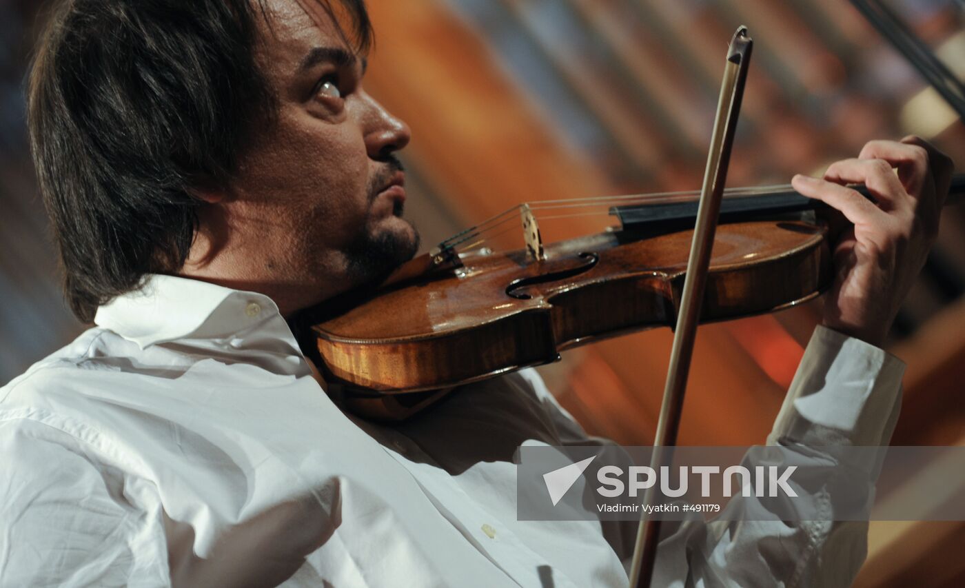 Violinist Sergey Krylov of Italy