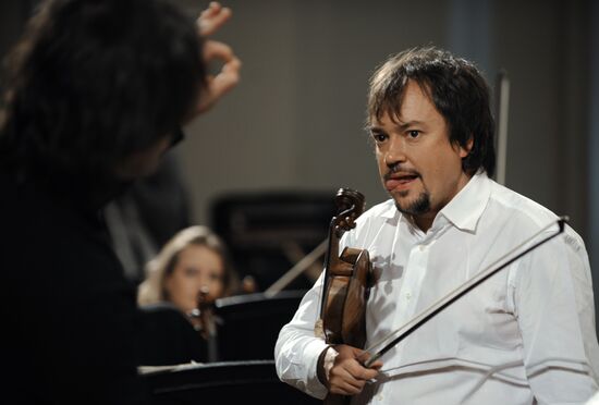 Violinist Sergey Krylov of Italy