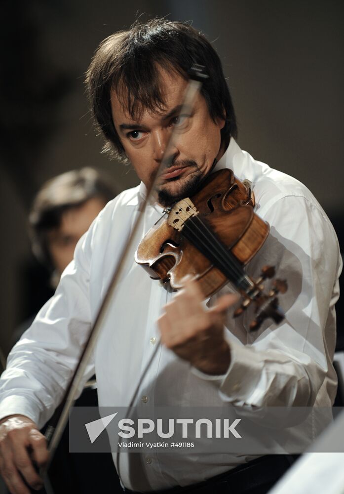 Violinist Sergey Krylov of Italy
