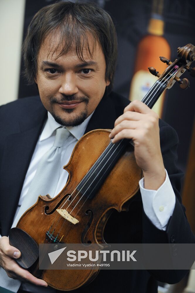 Violinist Sergey Krylov of Italy
