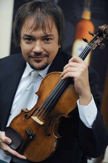 Violinist Sergey Krylov of Italy