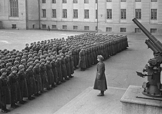 The Dzerzhinsky Artillery Academy