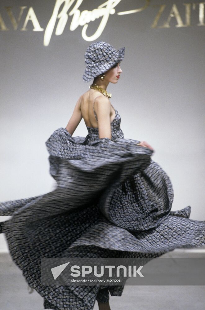 Presentation of Vyacheslav Zaitsev's new collection
