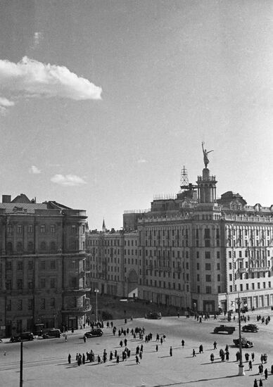 Strastnaya Square in Moscow