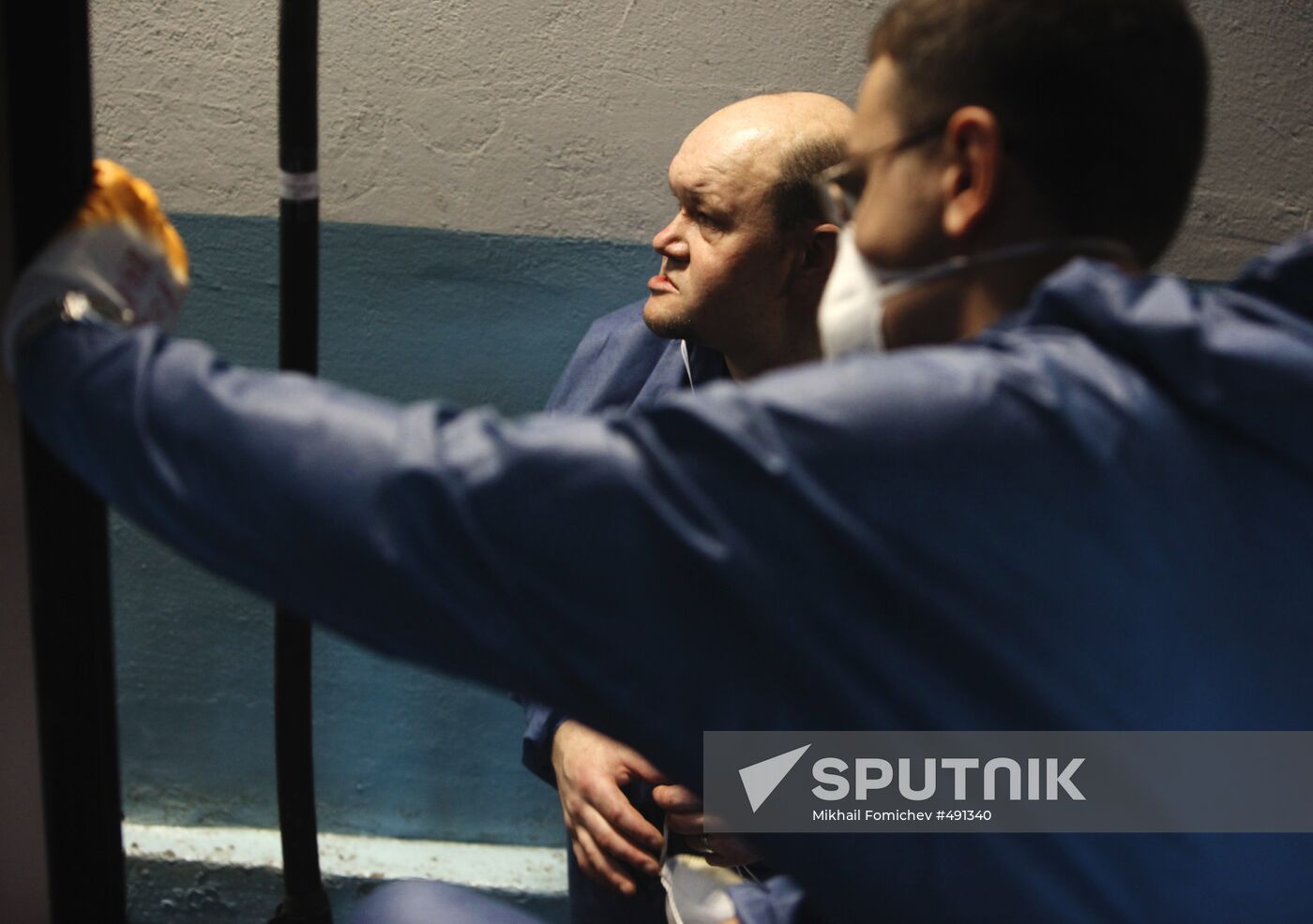 Subway cars disinfected in Kaluzhskoye depot