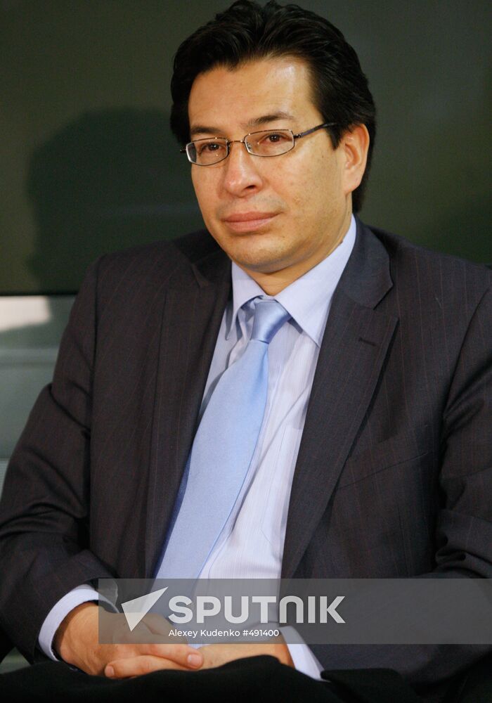 Ecuador's Foreign Minister Fander Falconi
