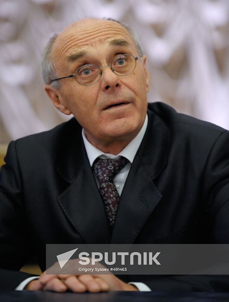 Russian State Library President Viktor Fyodorov