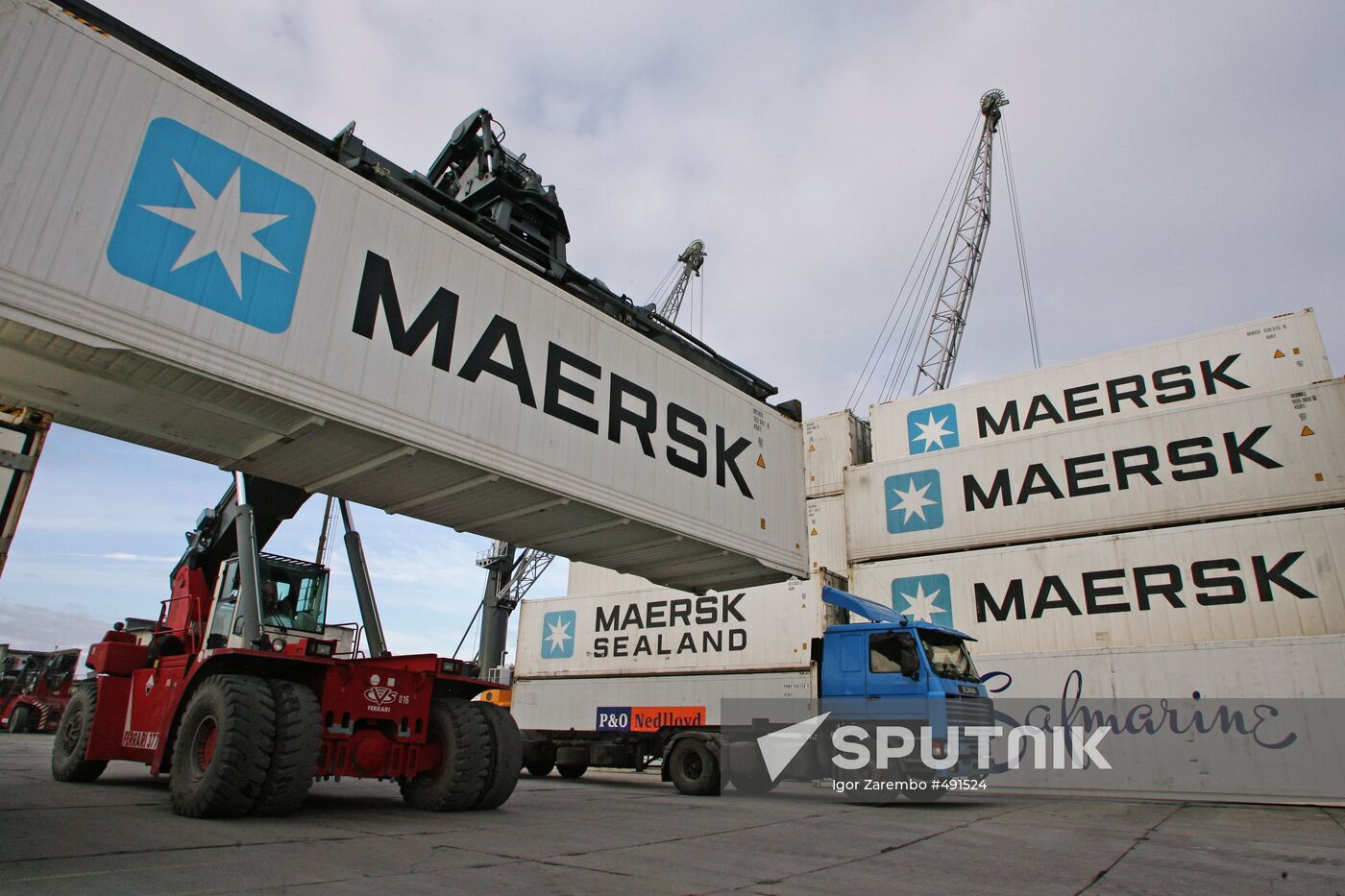 Customs terminal of Baltiisky port