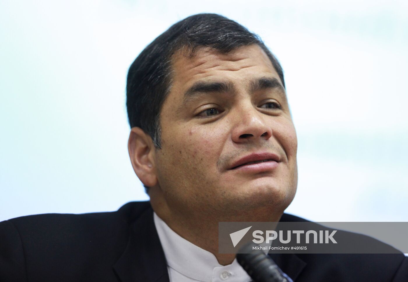 President Rafael Correa at Peoples Friendship University