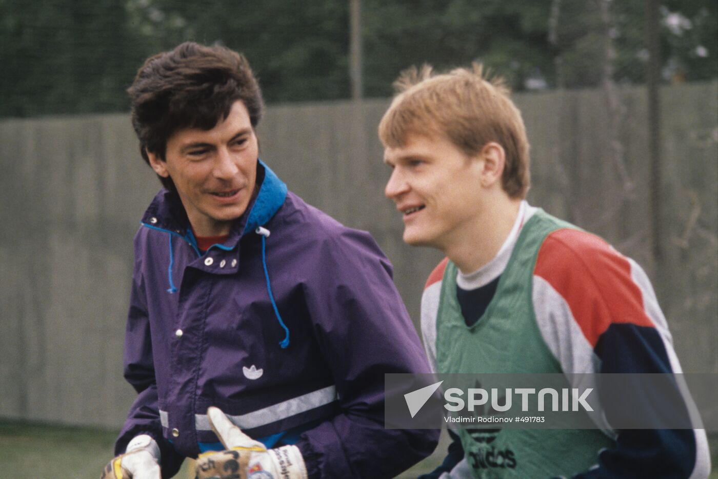 Rinat Dasayev and Sergei Gorlukovich