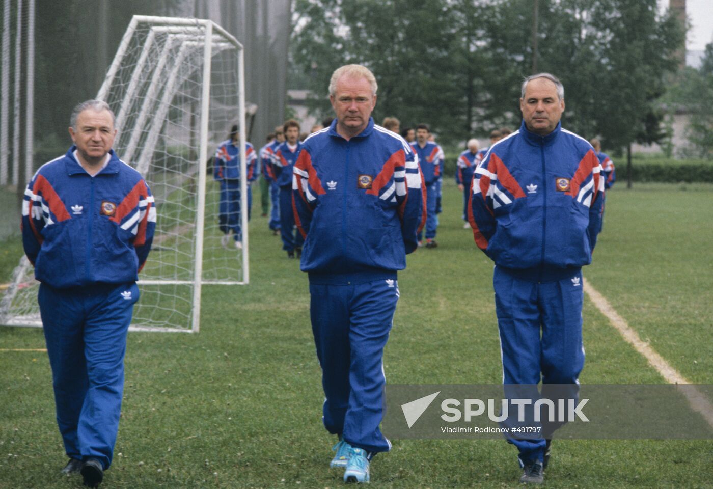 Nikita Simonyan, Valery Lobanovsky, and Yuri Morozov