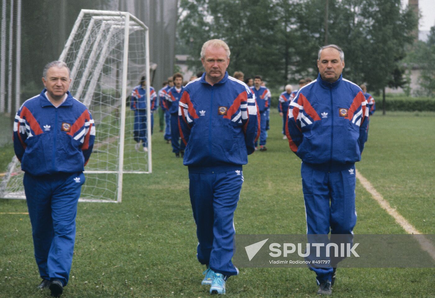 Nikita Simonyan, Valery Lobanovsky, and Yuri Morozov