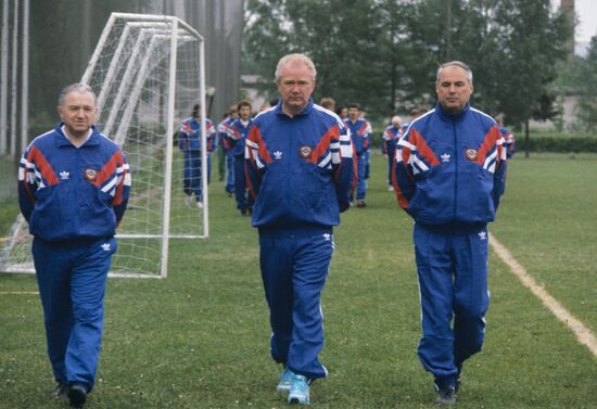 Nikita Simonyan, Valery Lobanovsky, and Yuri Morozov