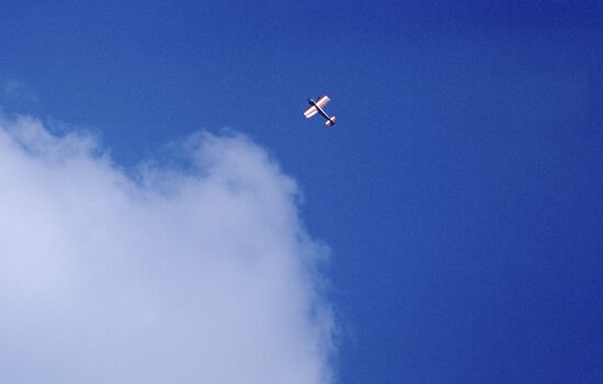 Plane in sky