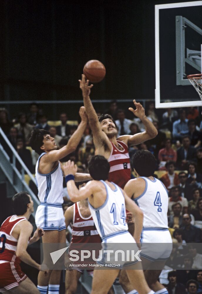 USSR vs. Italy match