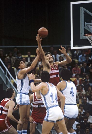 USSR vs. Italy match