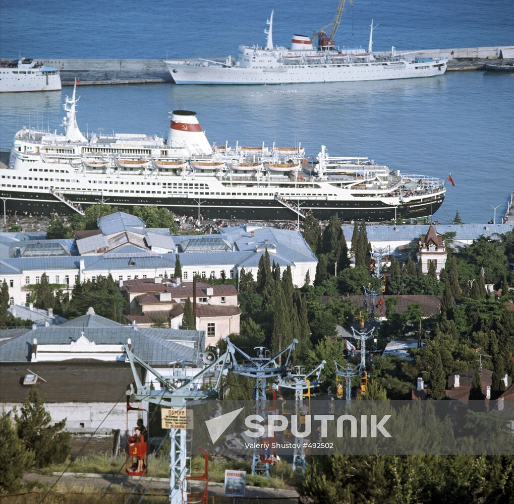 Yalta Passenger Port and funicular railway