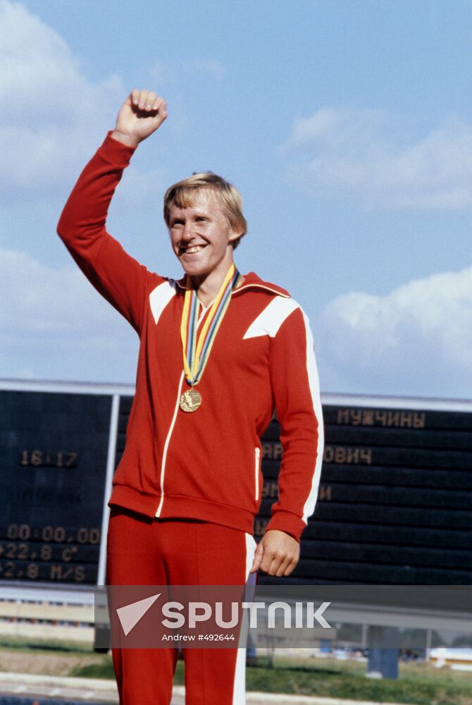 Olympic champion Vladimir Parfinovich