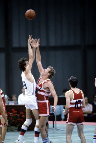 Basketball. USSR vs. Czechoslovakia
