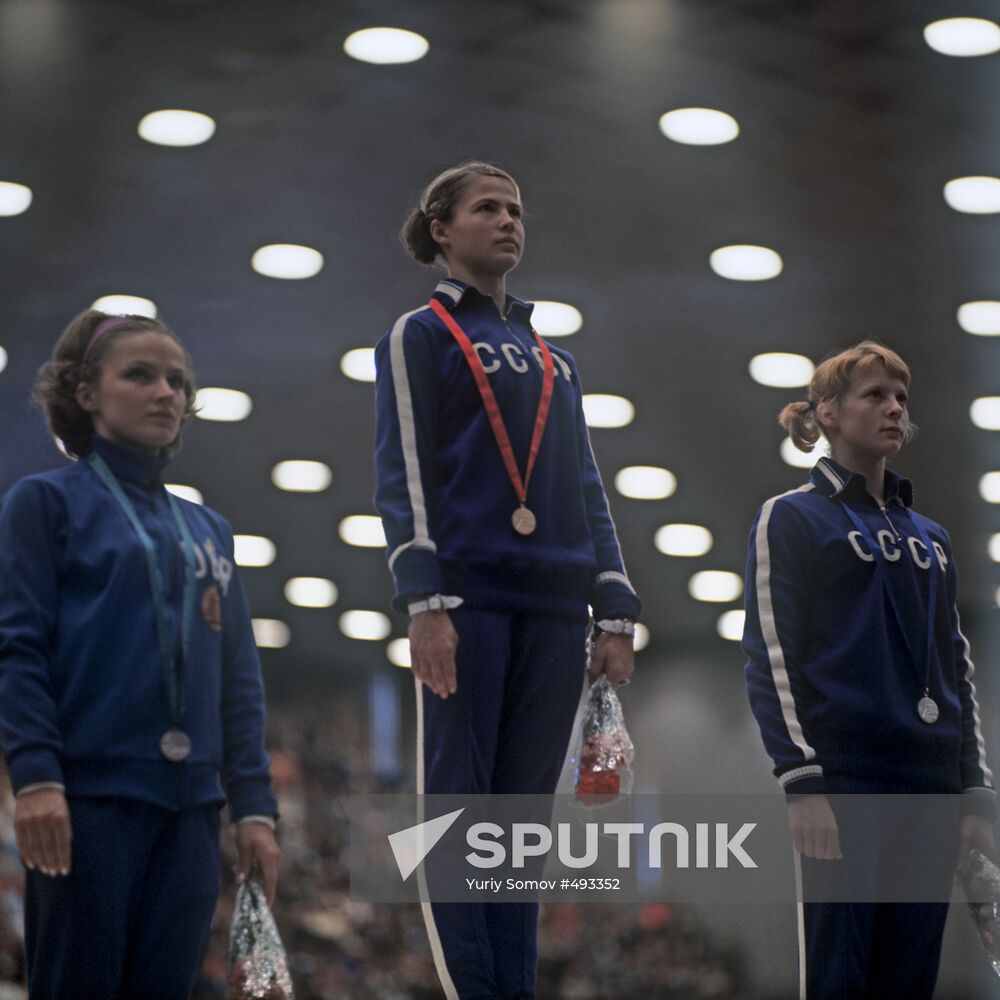 Medal winners of the 8th European Artistic Gymnastics Championsh