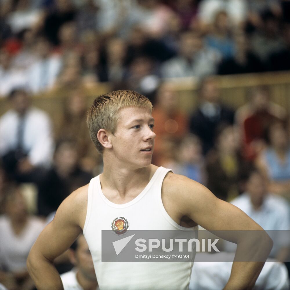 Gymnast Nikolay Andrianov