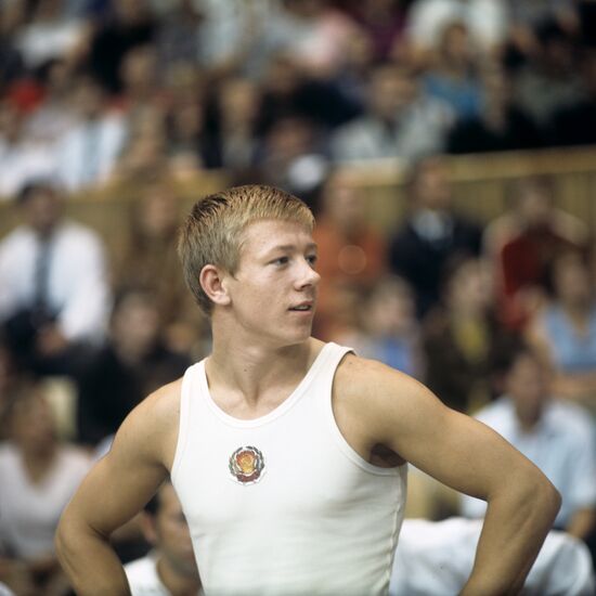 Gymnast Nikolay Andrianov