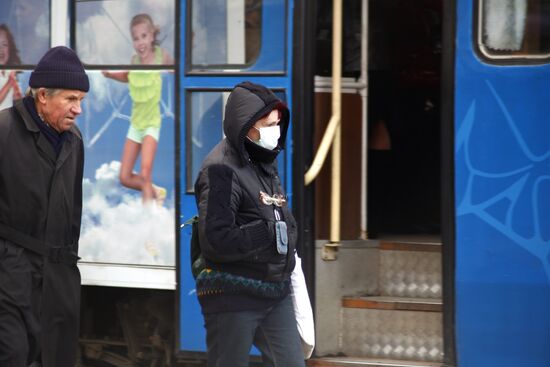 Dnepropetrovsk takes measures against swine flu