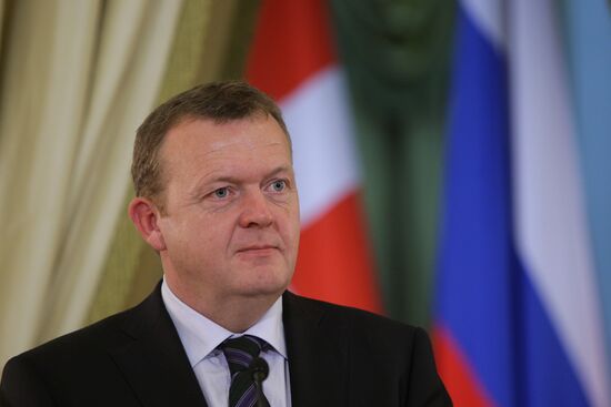 Russian, Danish prime ministers give news conference