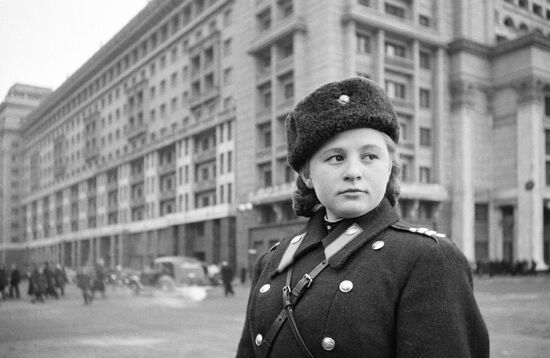 Okhotny Ryad Street in Moscow