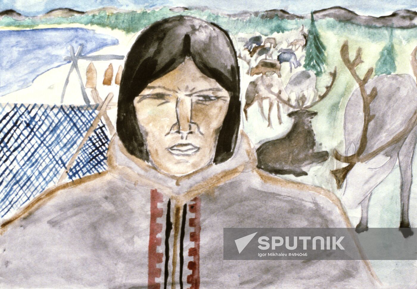 Child's painting