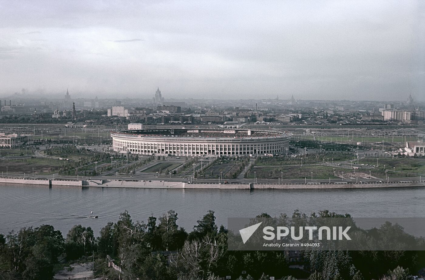 Luzhniki district in south-west Moscow