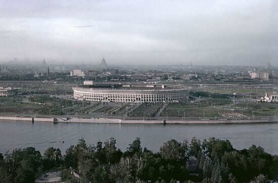 Luzhniki district in south-west Moscow