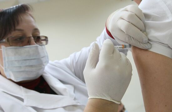 Flu prevention in Tatarstan